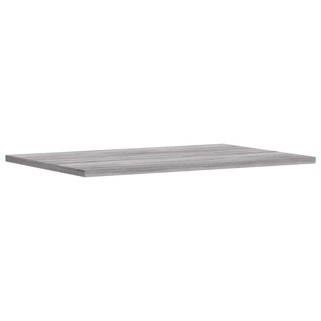 Étagères murales 4 pcs sonoma gris 60x40x1,5 cm bois ingénierie - XIOS