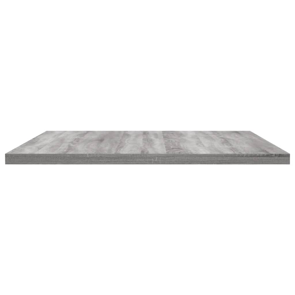 Étagères murales 4 pcs sonoma gris 60x40x1,5 cm bois ingénierie - XIOS