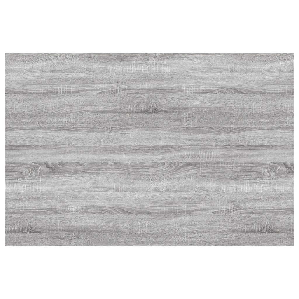 Étagères murales 4 pcs sonoma gris 60x40x1,5 cm bois ingénierie - XIOS