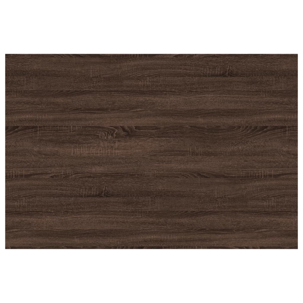 Étagères murales 4 pcs chêne marron 60x40x1,5cm bois ingénierie - XIOS
