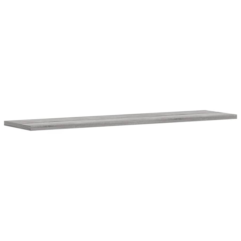 Étagères murales 4 pcs sonoma gris 80x20x1,5 cm bois ingénierie - XIOS