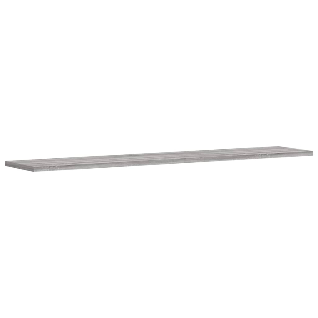 Étagères murales 4 pcs sonoma gris 100x20x1,5cm bois ingénierie - XIOS