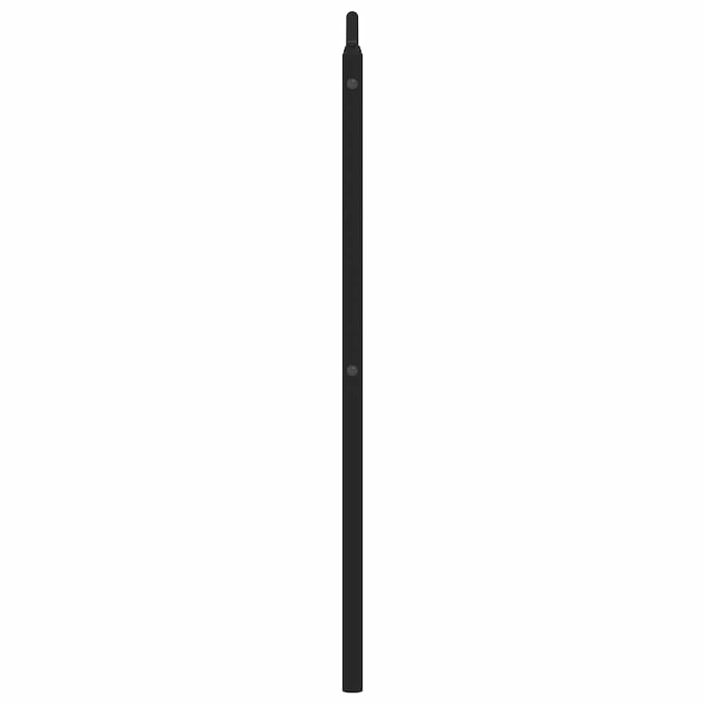 Tête de lit métal noir 135 cm - XIOS