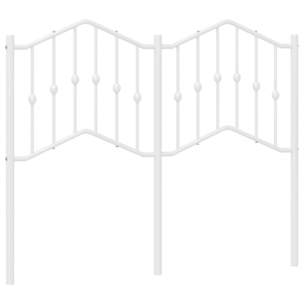 Tête de lit métal blanc 120 cm - XIOS