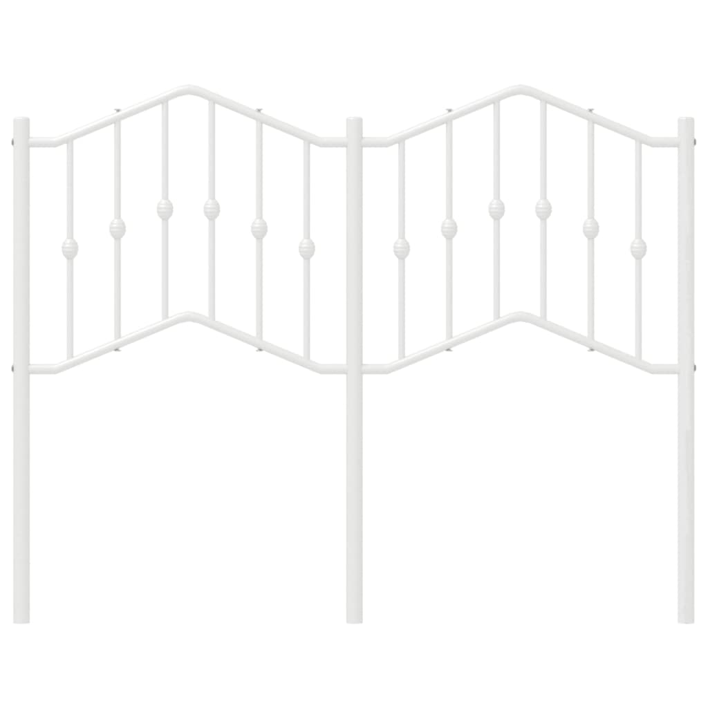 Tête de lit métal blanc 120 cm - XIOS