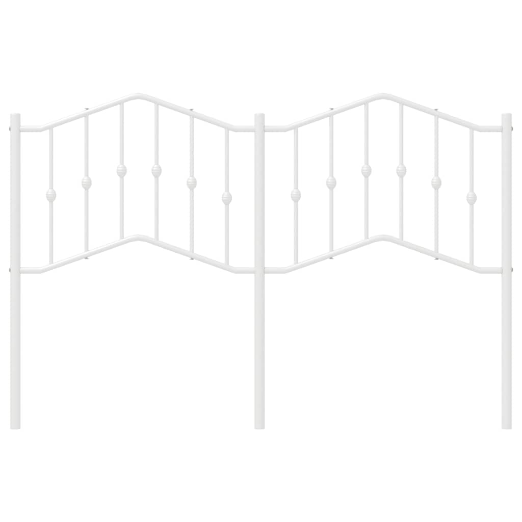 Tête de lit métal blanc 150 cm - XIOS