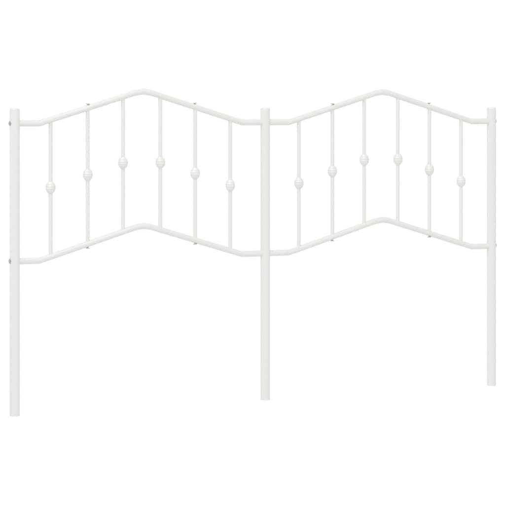 Tête de lit métal blanc 180 cm - XIOS