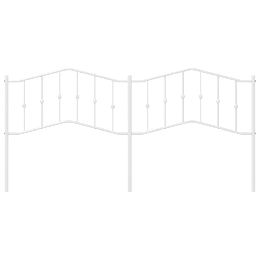 Tête de lit métal blanc 200 cm - XIOS