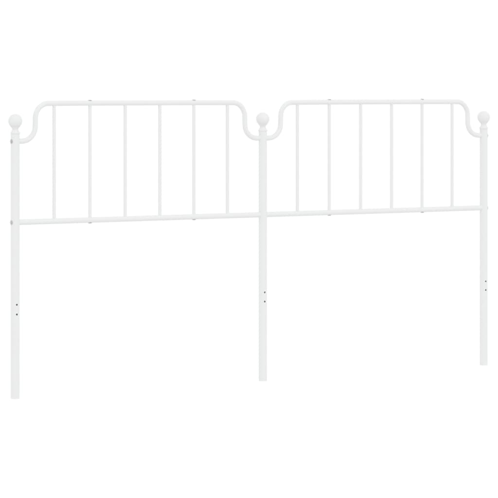 Tête de lit métal blanc 200 cm - XIOS