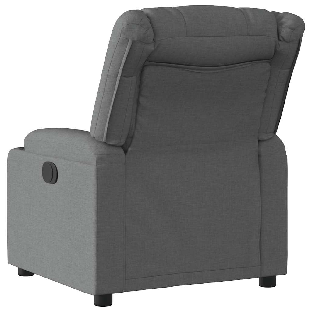 Fauteuil inclinable électrique Gris foncé Tissu - XIOS