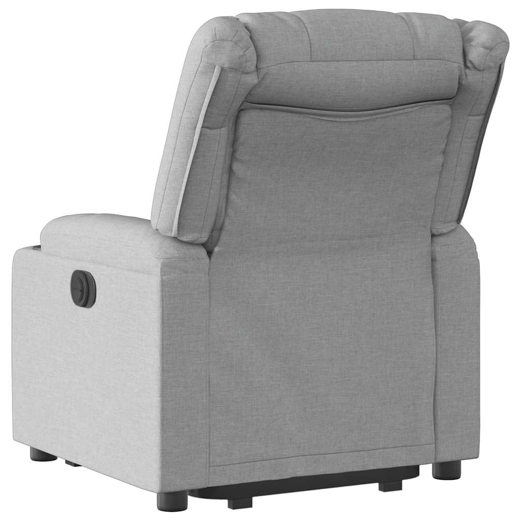 Fauteuil inclinable Gris clair Tissu - XIOS