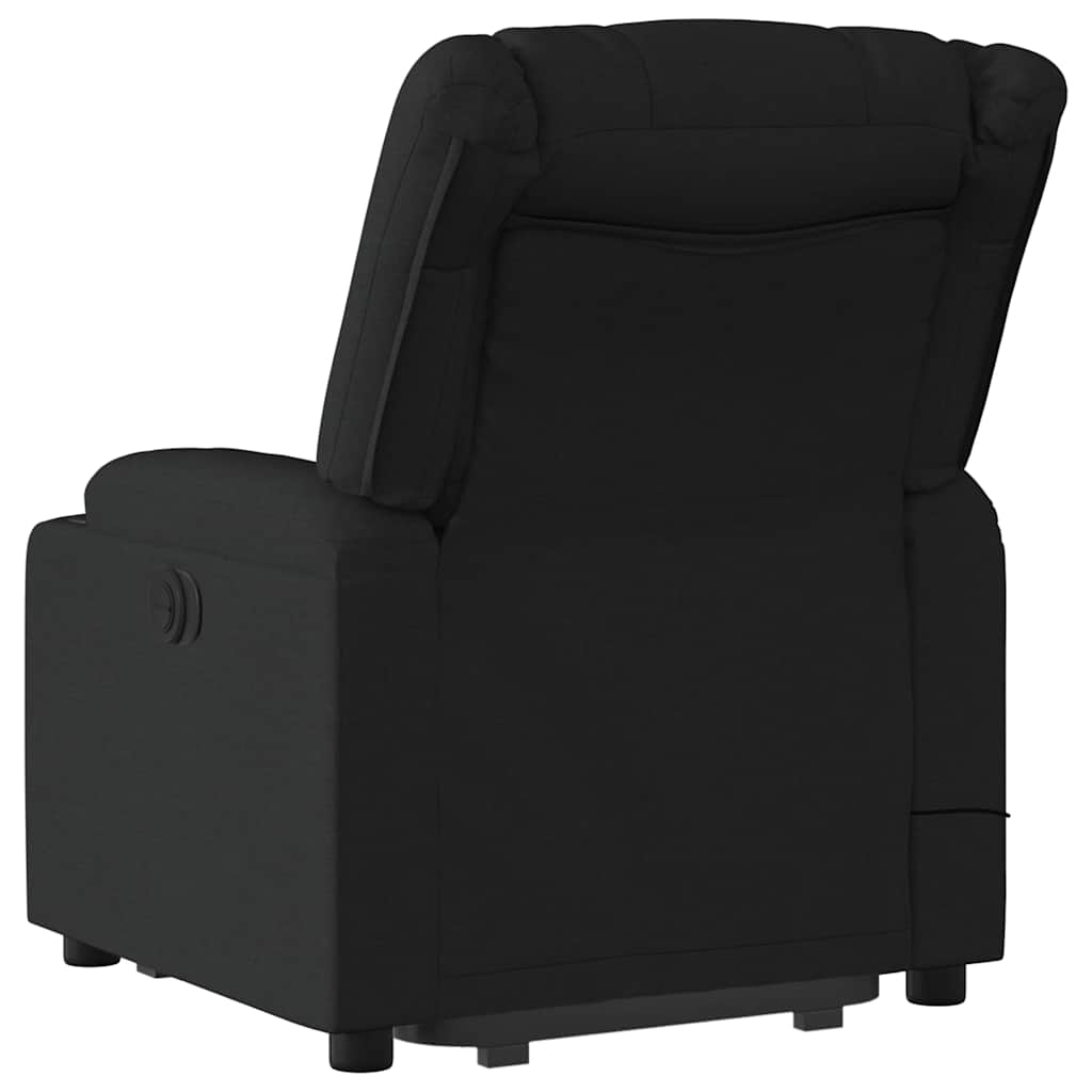 Fauteuil de massage inclinable Noir Tissu - XIOS
