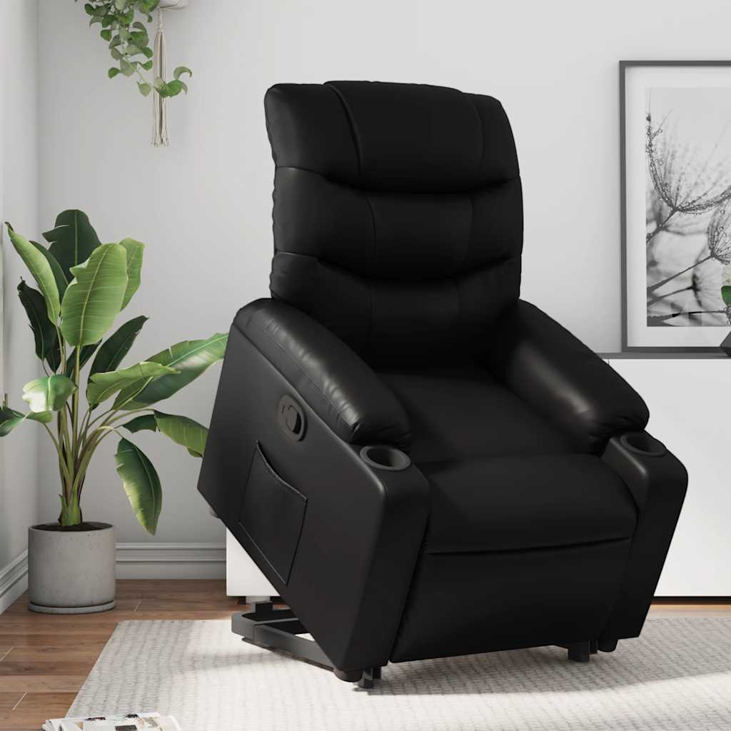 Fauteuil inclinable Noir Similicuir - XIOS