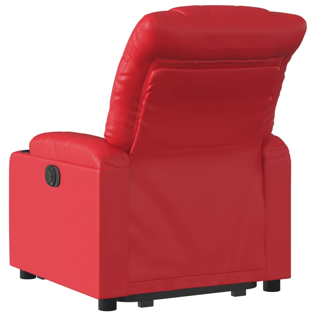 Fauteuil inclinable Rouge Similicuir - XIOS