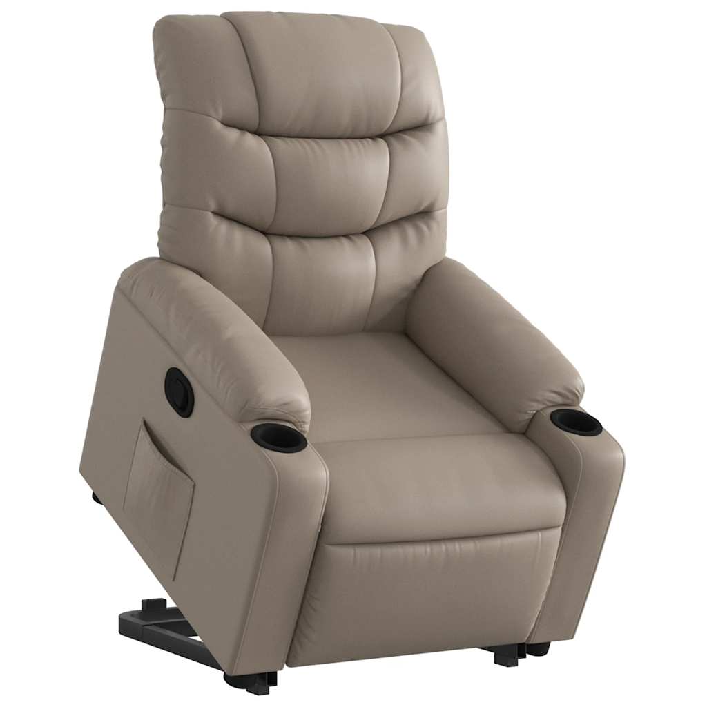 Fauteuil inclinable Cappuccino Similicuir - XIOS