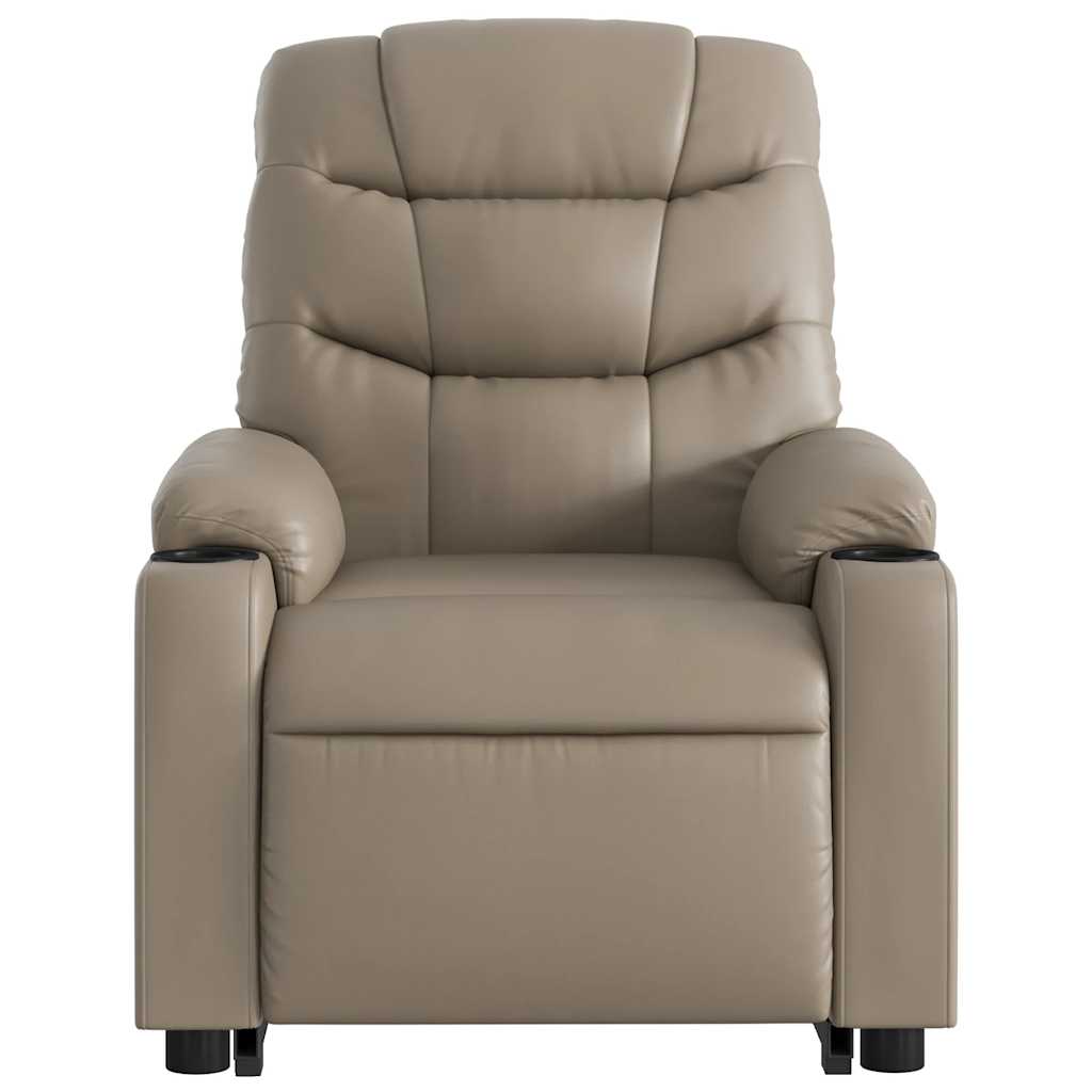 Fauteuil inclinable Cappuccino Similicuir - XIOS