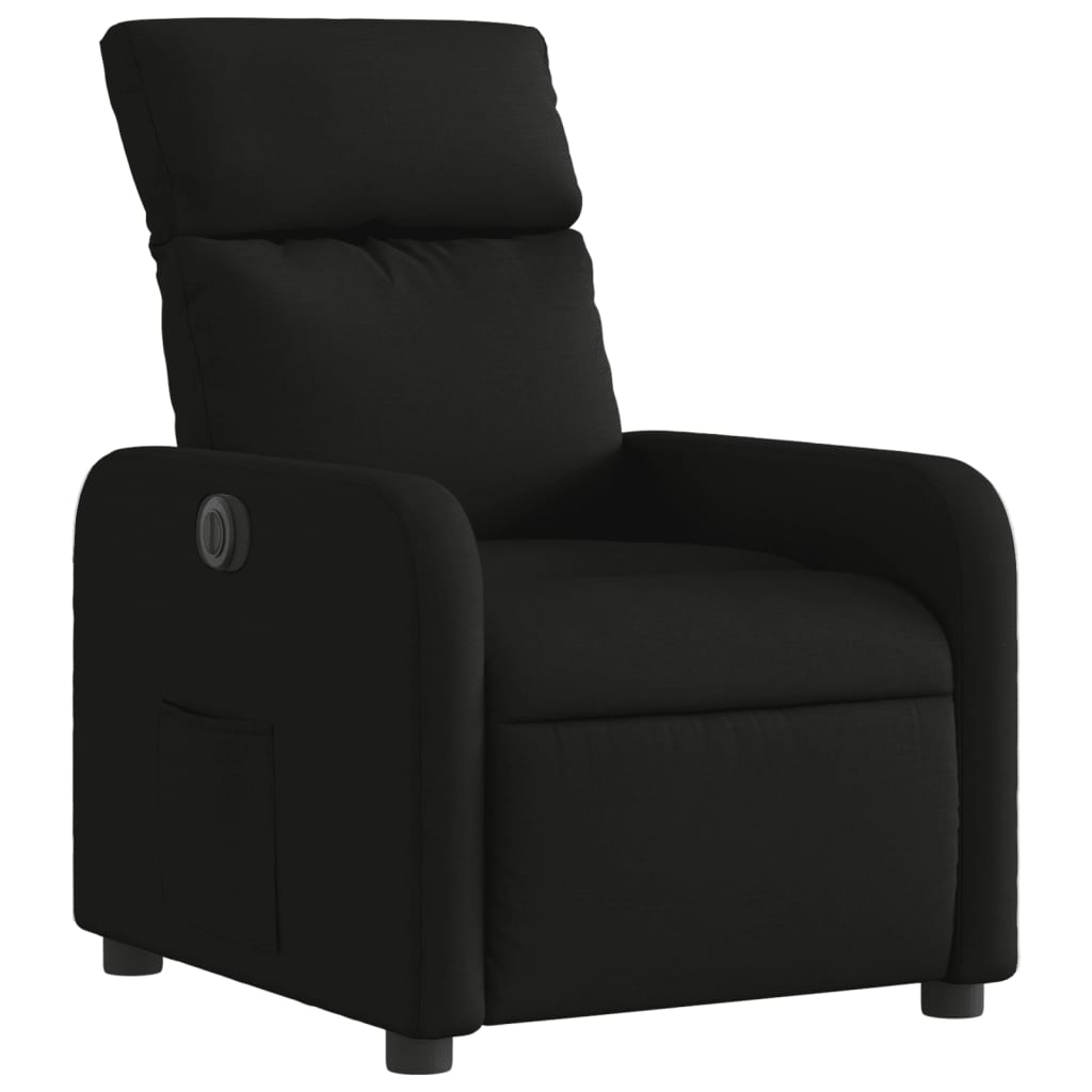Fauteuil inclinable électrique Noir Tissu - XIOS