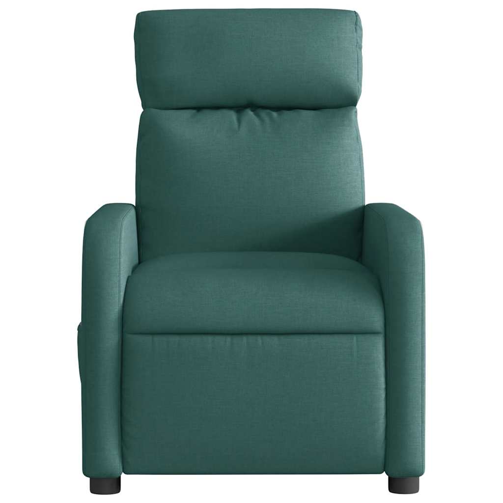 Fauteuil inclinable électrique Vert foncé Tissu - XIOS