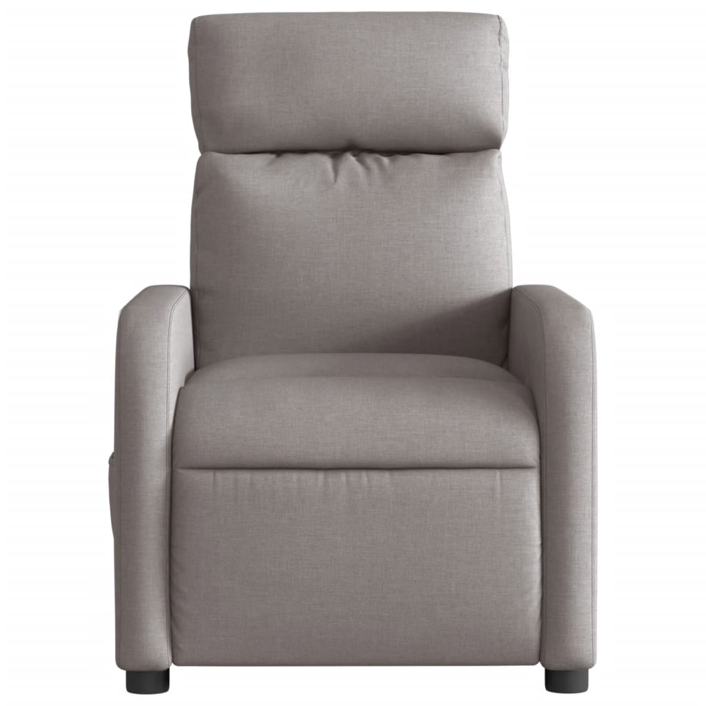 Fauteuil inclinable électrique Taupe Tissu - XIOS