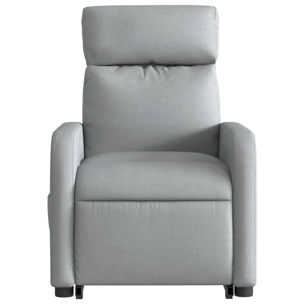 Fauteuil inclinable Gris clair Tissu - XIOS