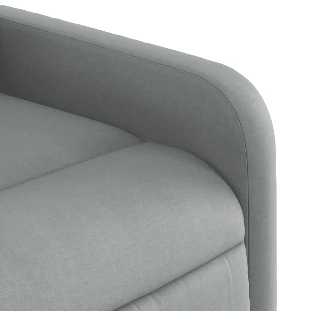 Fauteuil inclinable Gris clair Tissu - XIOS