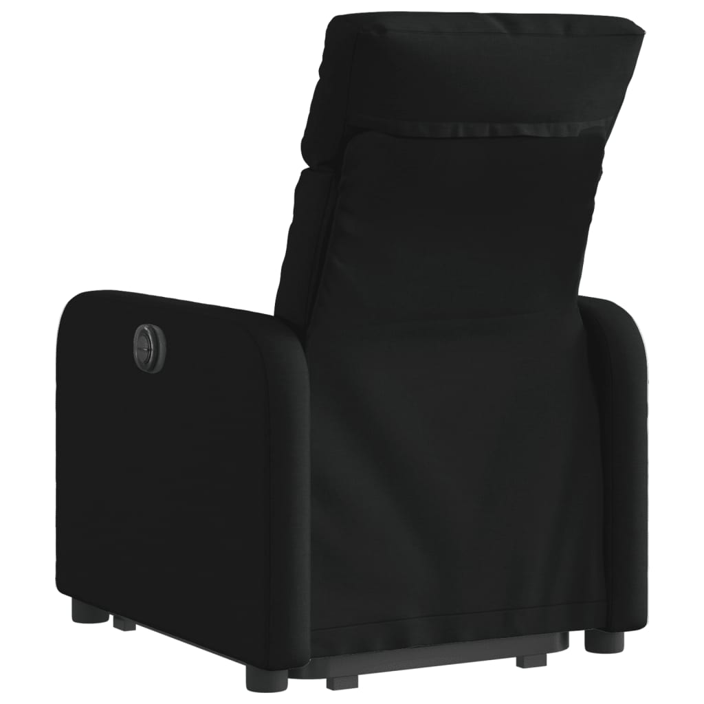 Fauteuil inclinable électrique noir tissu - XIOS