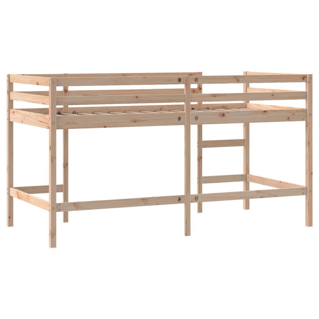 Lit mezzanine d'enfants sans matelas avec échelle 80x200 cm - XIOS