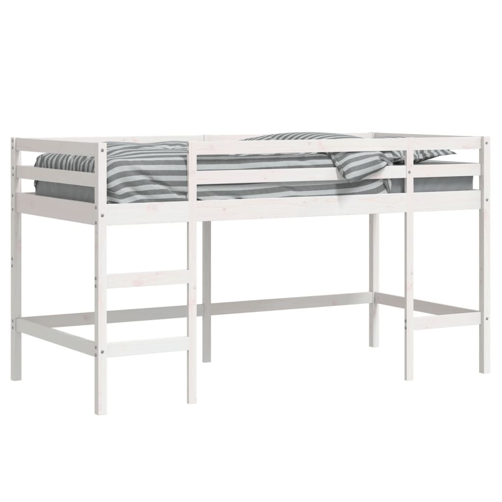 Lit mezzanine d'enfants sans matelas avec échelle 90x200 cm - XIOS