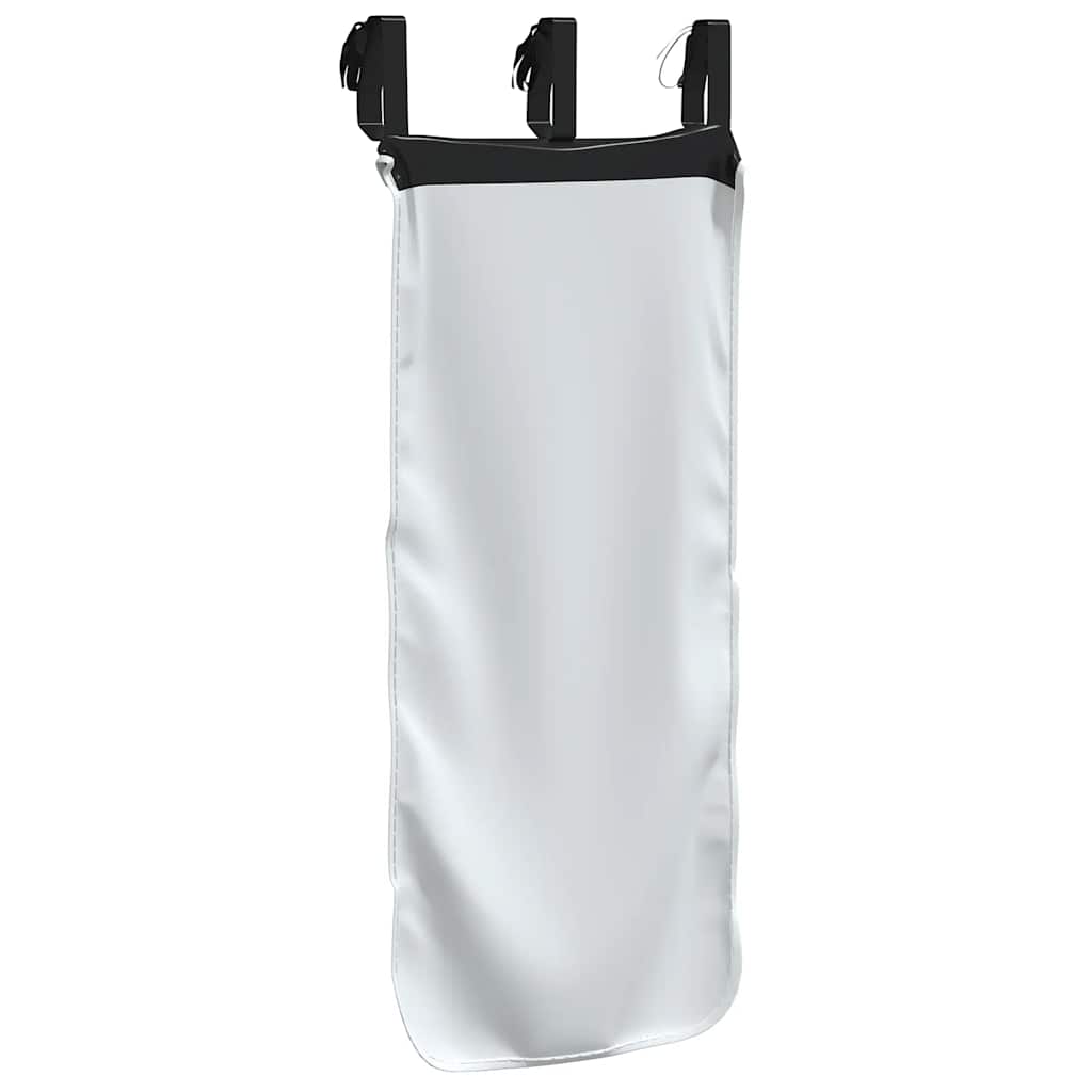 Rideaux pour lit mezzanine blanc et noir polyester - XIOS