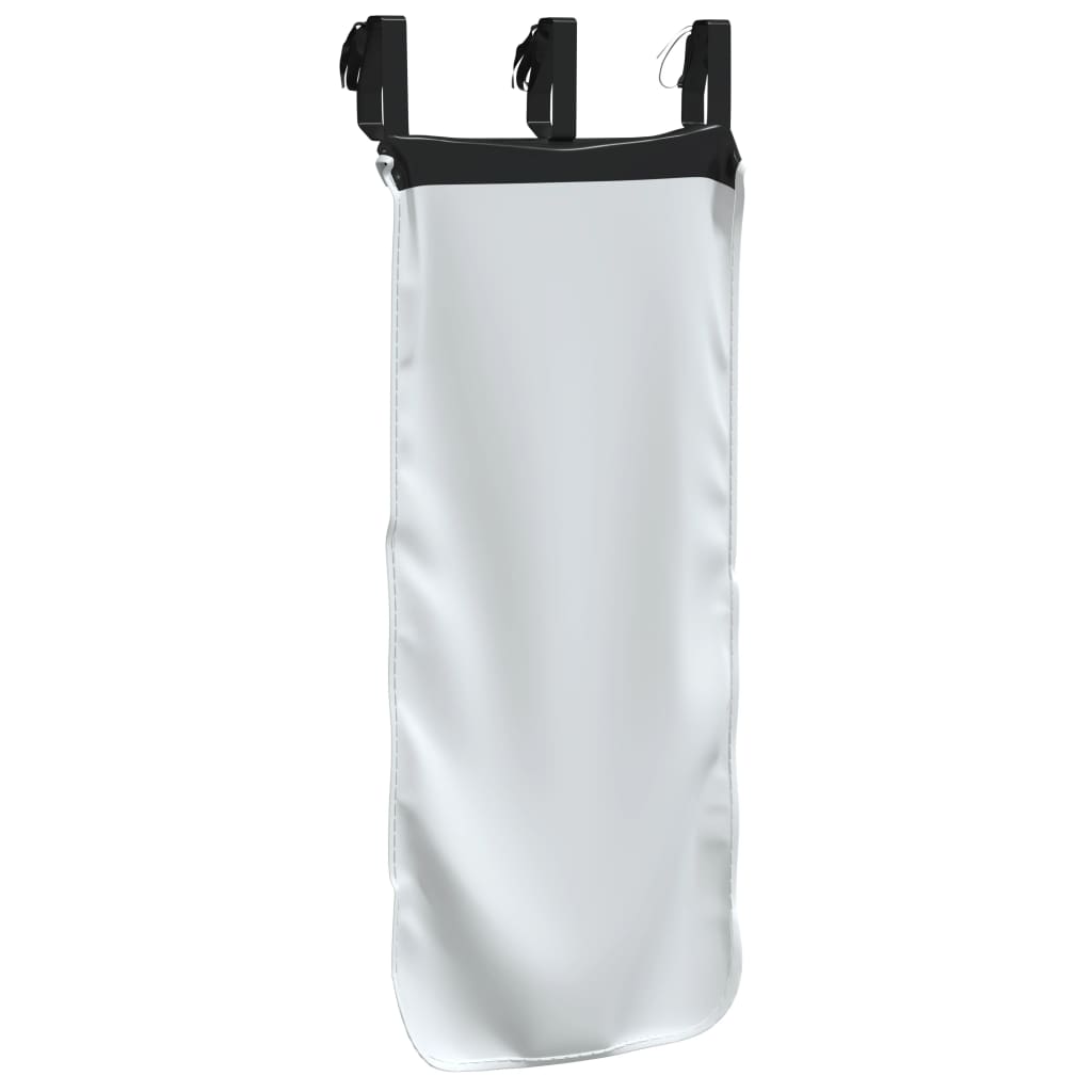 Rideaux pour lit mezzanine avec tour blanc et noir polyester - XIOS