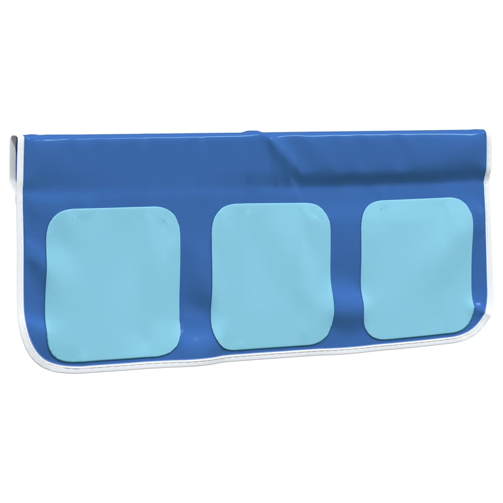 Rideaux pour lit mezzanine avec tour bleu polyester - XIOS