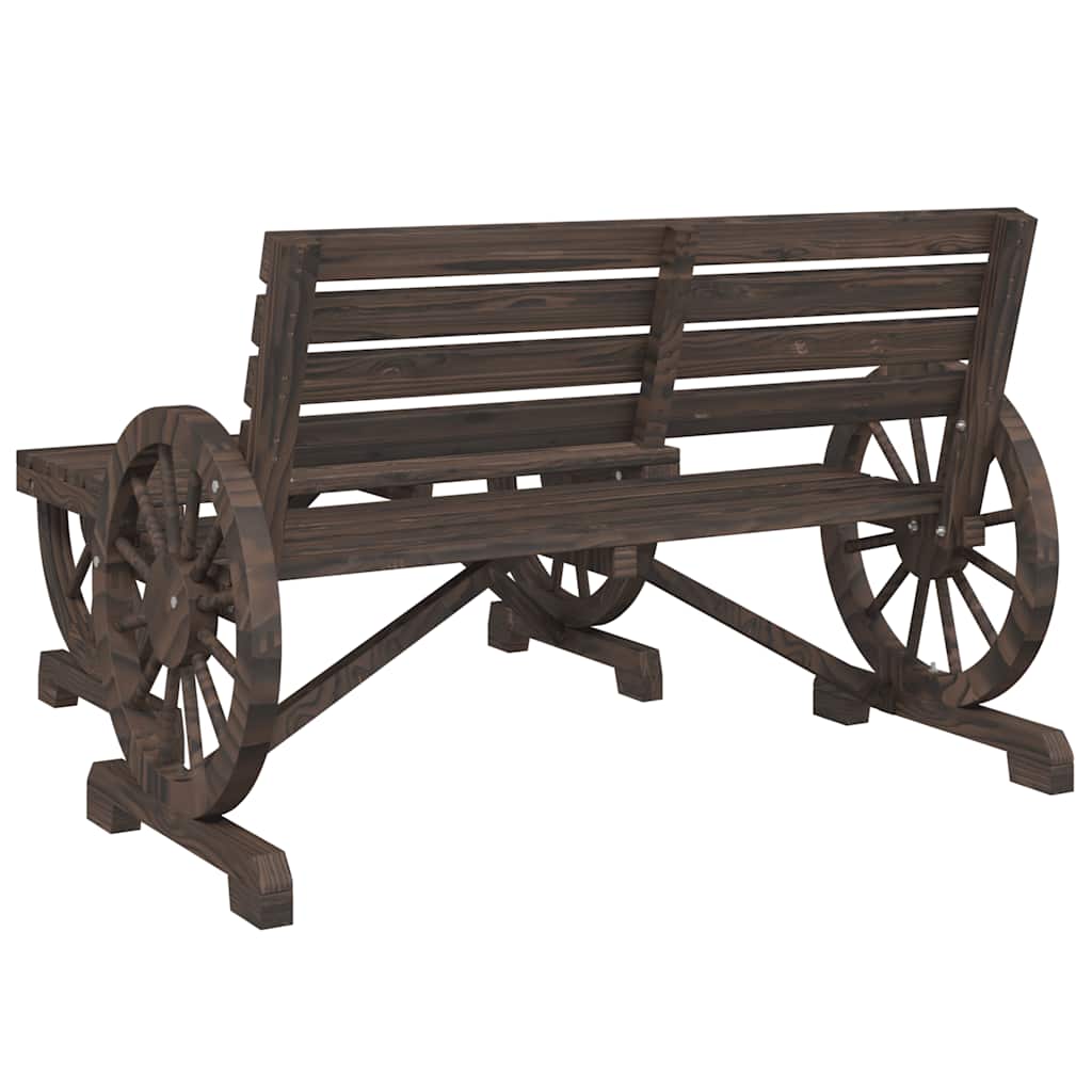 Salon de jardin 4 pcs bois de sapin massif