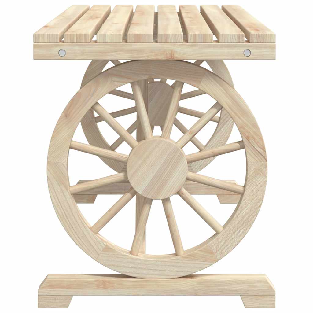 Ensemble à manger de jardin 3 pcs bois de sapin massif