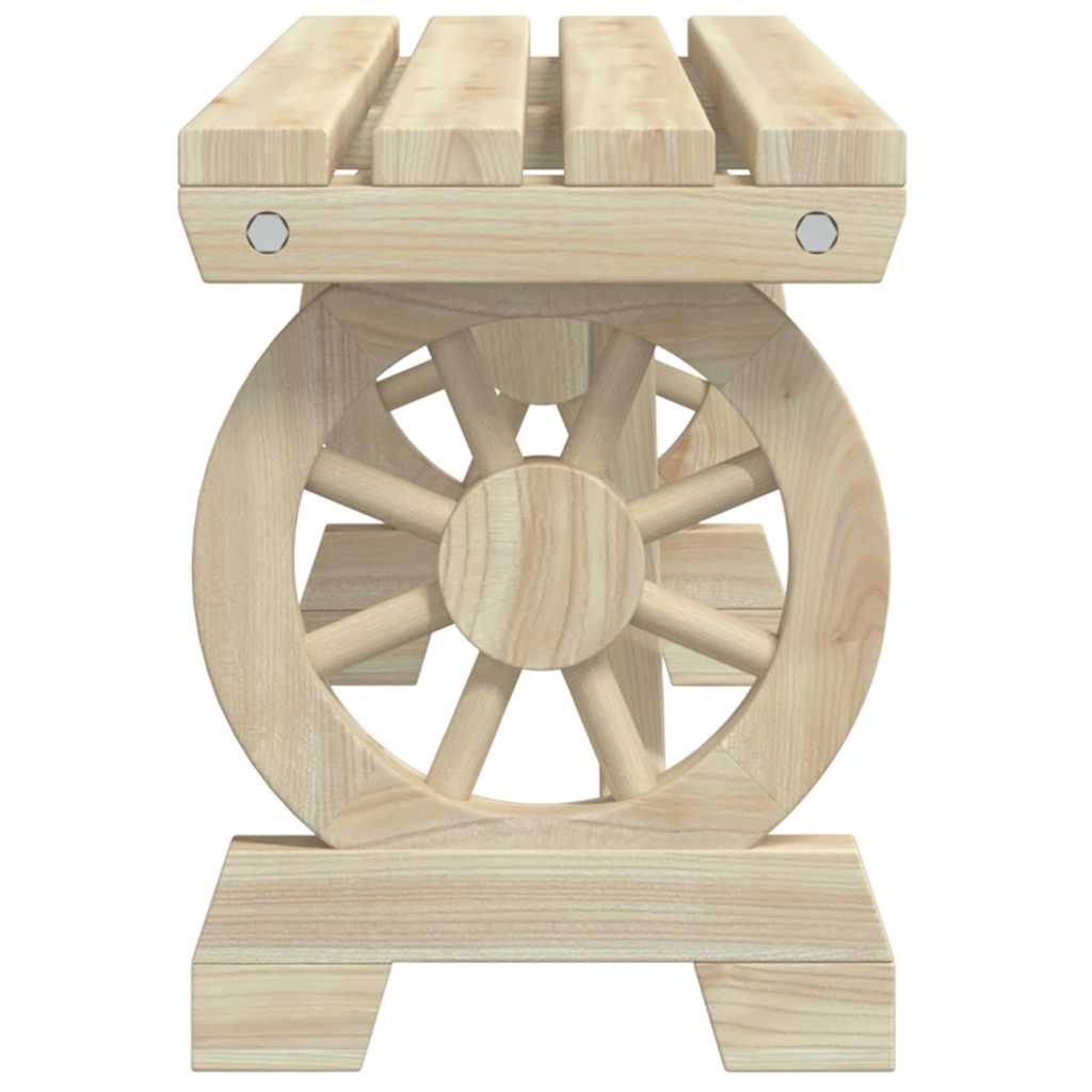 Ensemble à manger de jardin 3 pcs bois de sapin massif