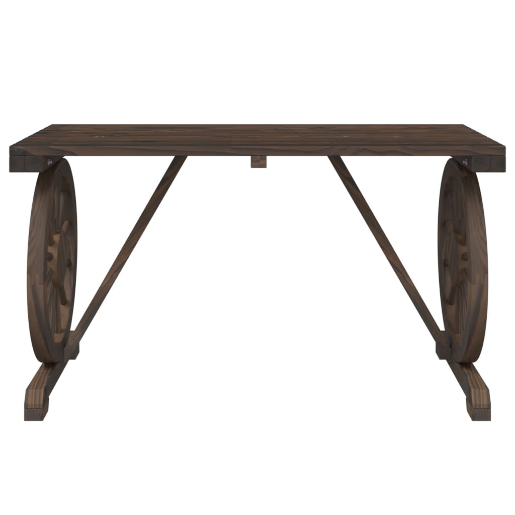 Ensemble à manger de jardin 3 pcs bois de sapin massif - XIOS
