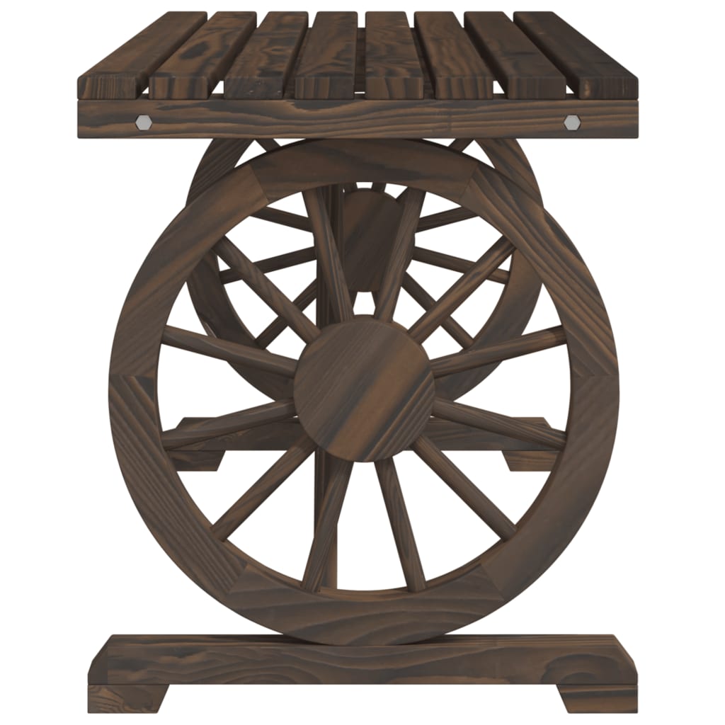 Ensemble à manger de jardin 3 pcs bois de sapin massif - XIOS