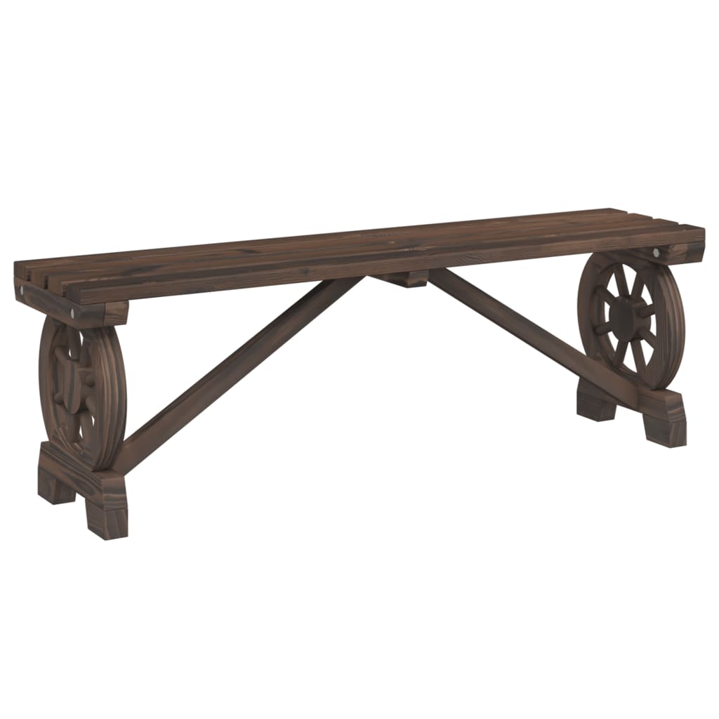 Ensemble à manger de jardin 3 pcs bois de sapin massif - XIOS