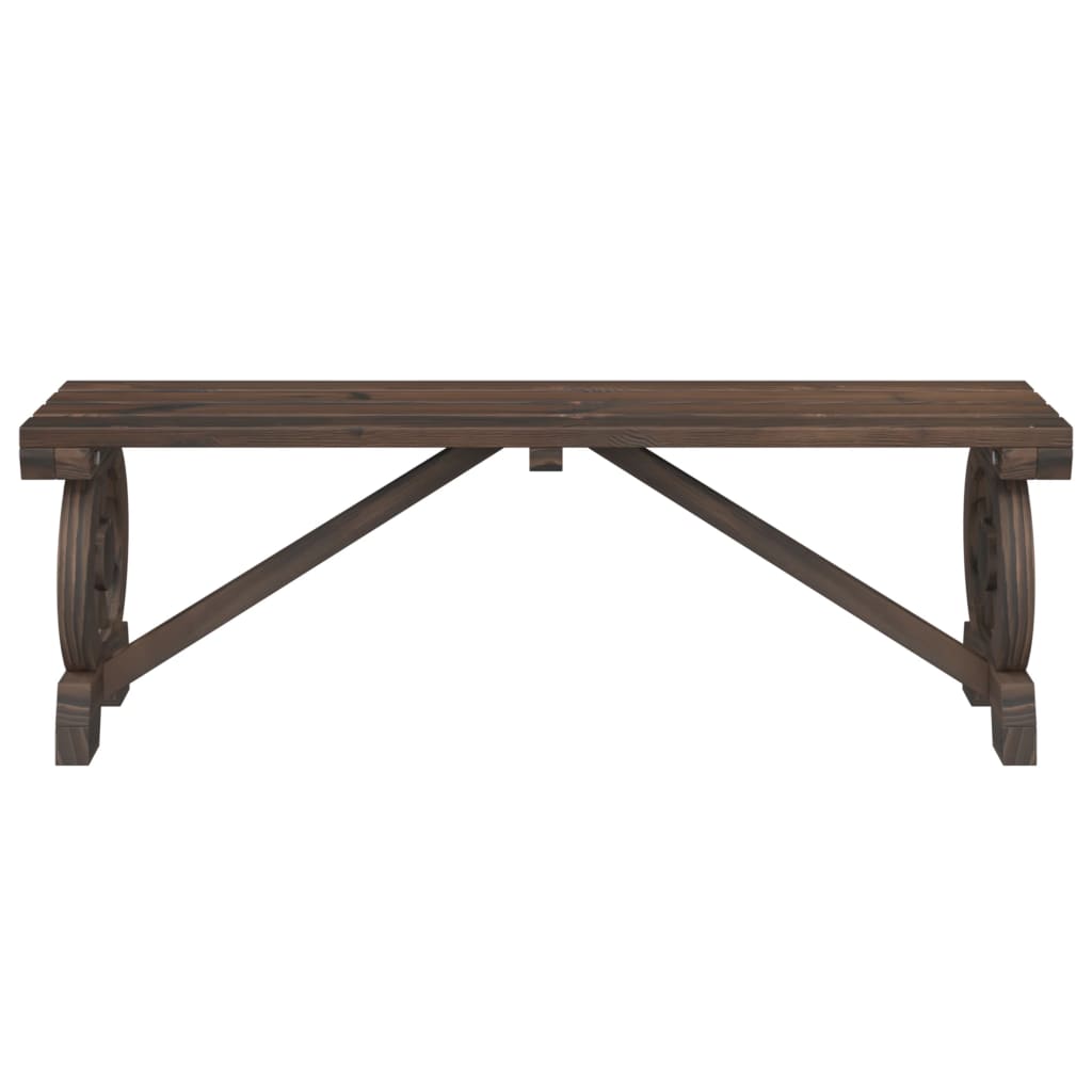 Ensemble à manger de jardin 3 pcs bois de sapin massif - XIOS