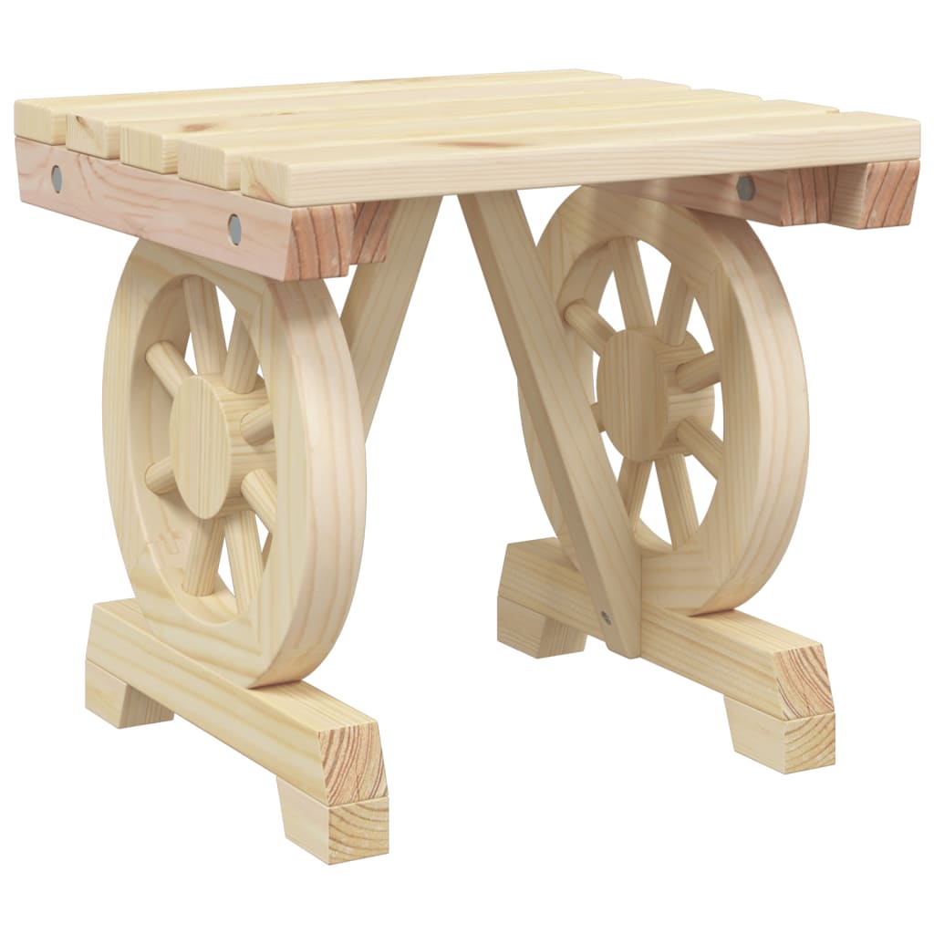 Ensemble à manger de jardin 5 pcs bois de sapin massif