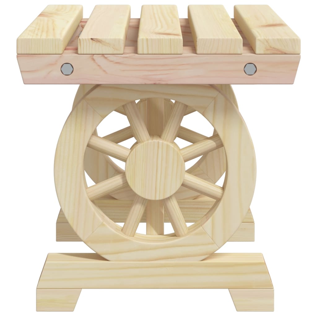 Ensemble à manger de jardin 5 pcs bois de sapin massif