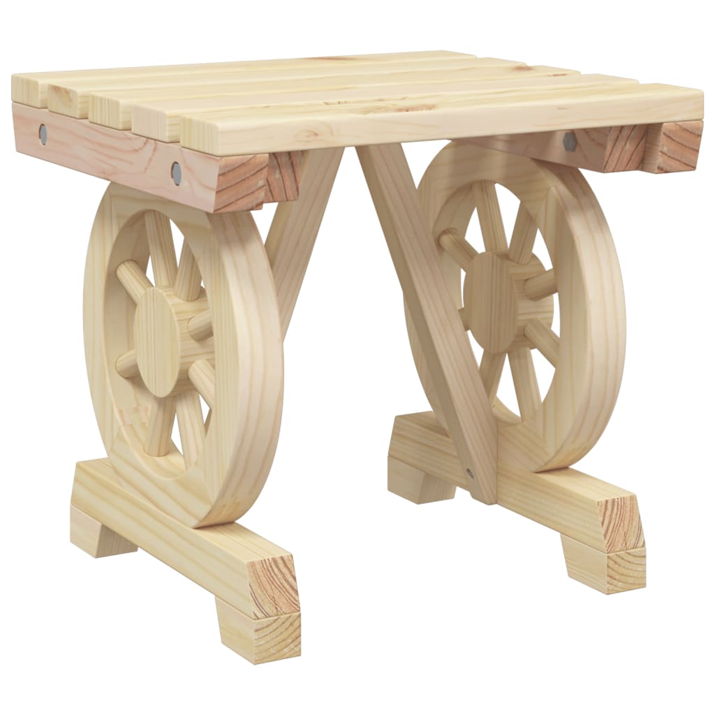Ensemble à manger de jardin 5 pcs bois de sapin massif