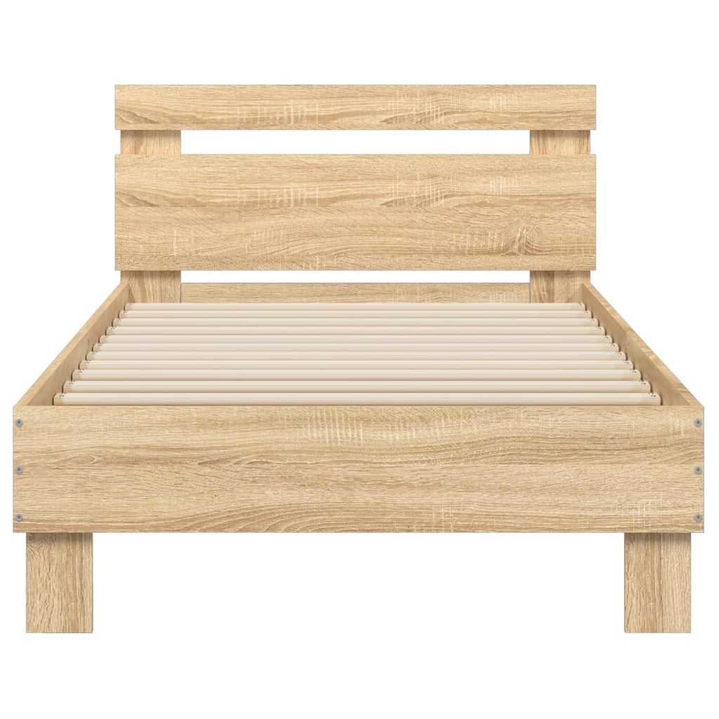 Cadre de lit sans matelas avec tête de lit 90x200 cm - XIOS
