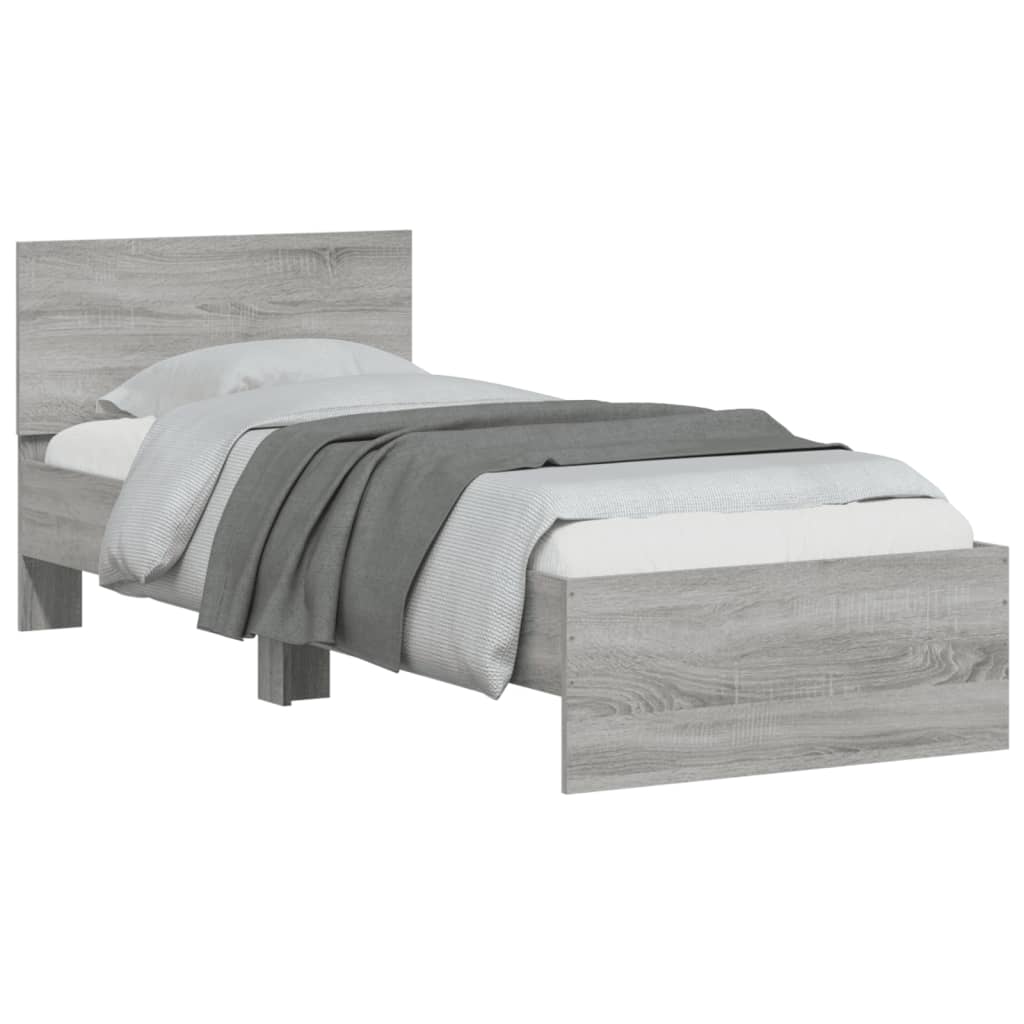Cadre de lit sans matelas avec tête de lit 90x200 cm - XIOS