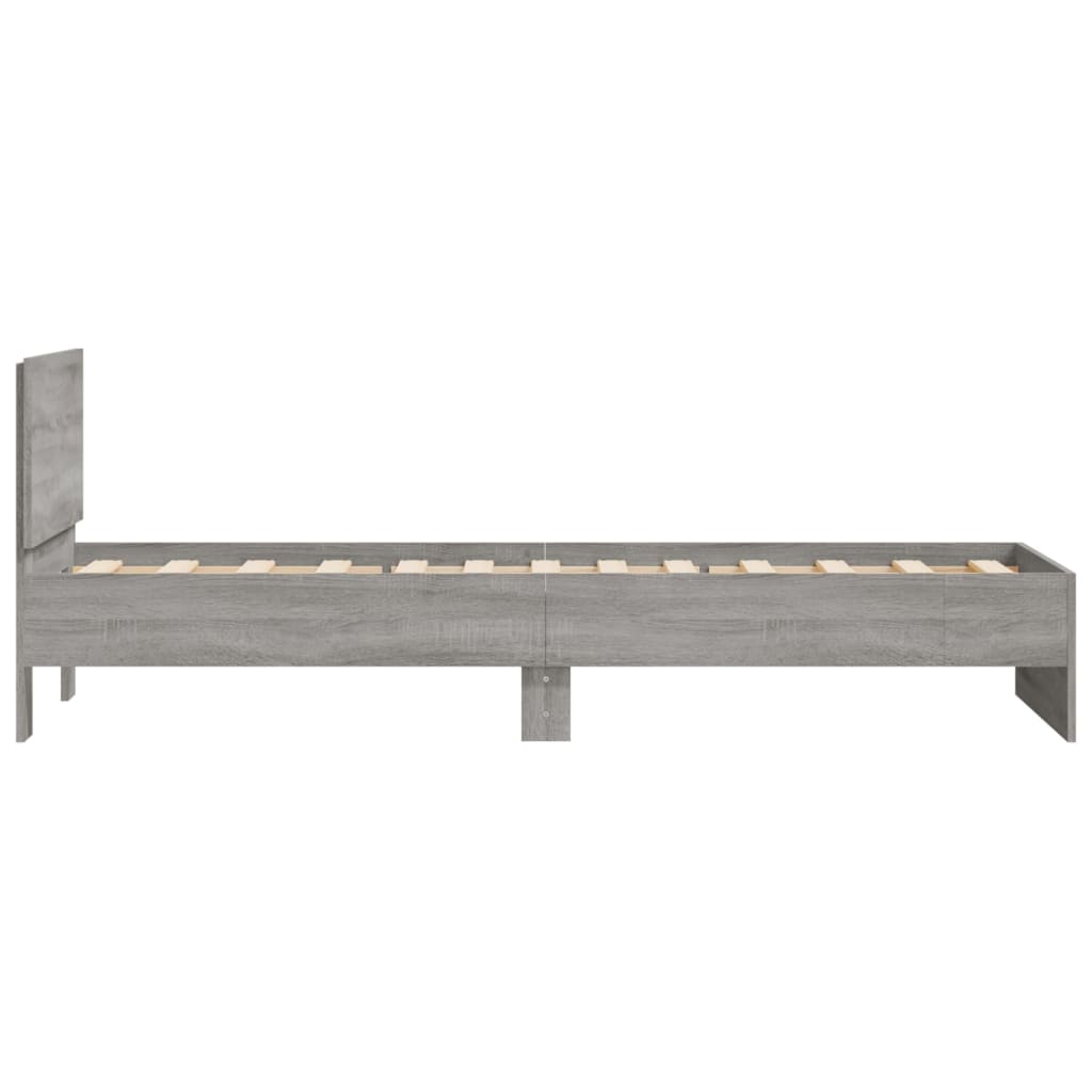Cadre de lit sans matelas avec tête de lit 90x190 cm - XIOS