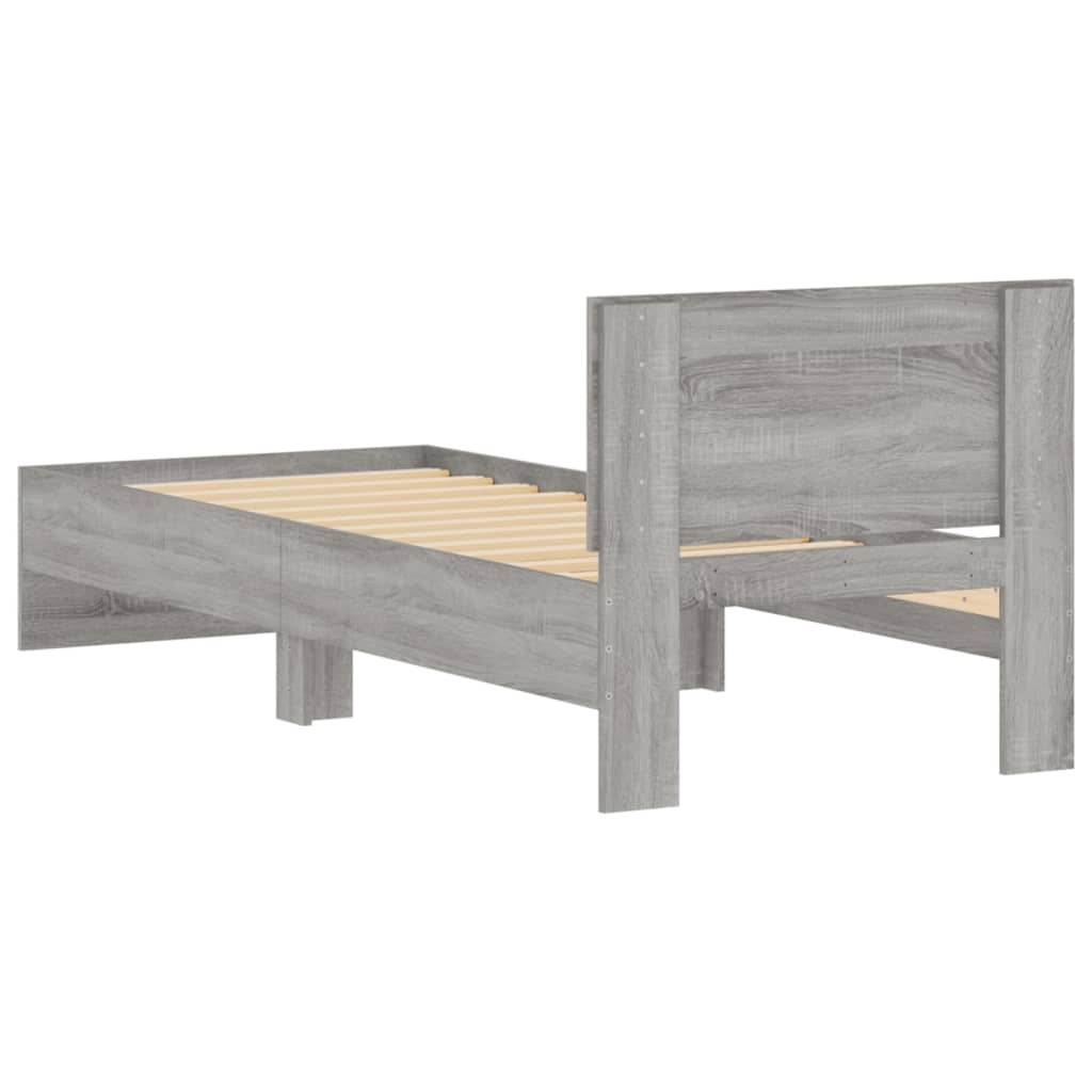 Cadre de lit sans matelas avec tête de lit 90x190 cm - XIOS