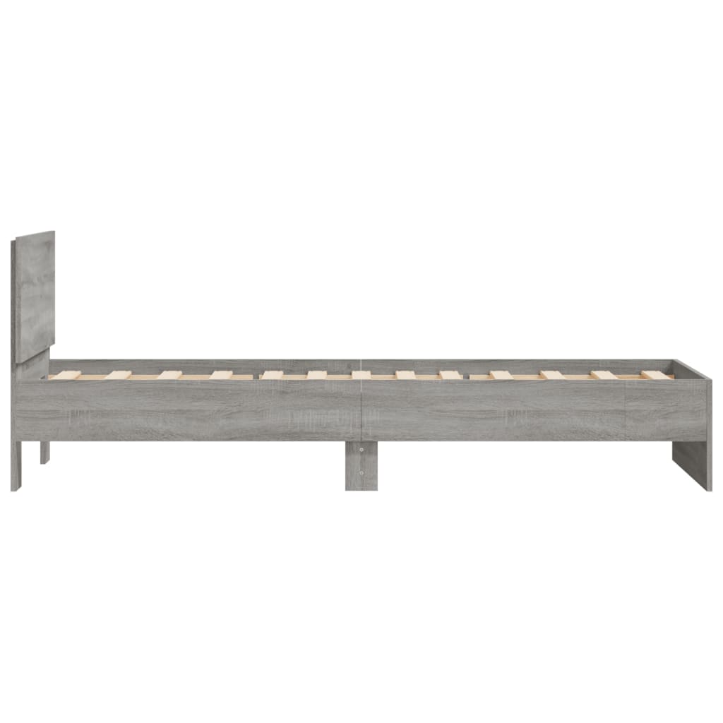 Cadre de lit sans matelas avec tête de lit 75x190 cm - XIOS