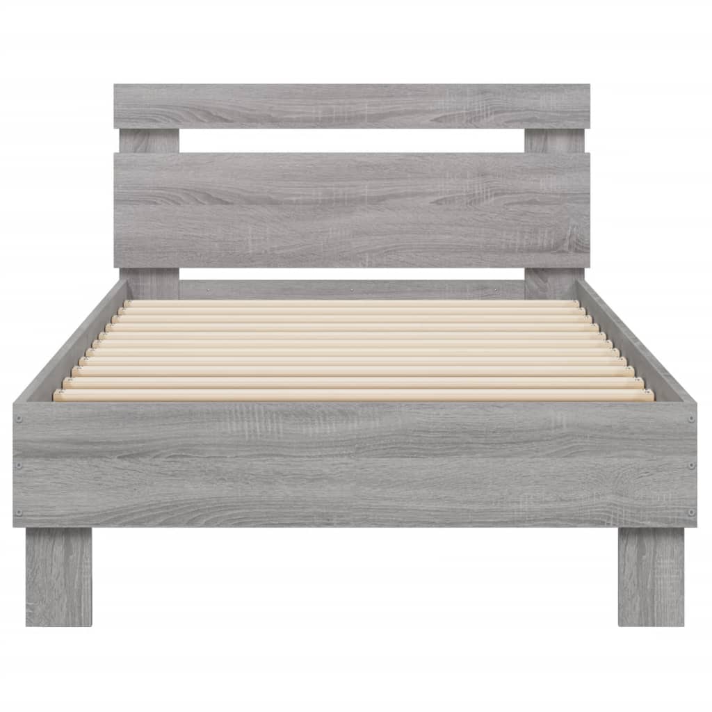 Cadre de lit sans matelas avec lumières LED 90x200 cm - XIOS