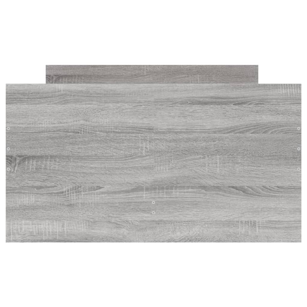 Cadre de lit avec tiroirs sans matelas sonoma gris 100x200 cm - XIOS