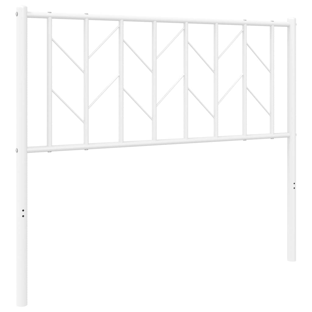 Tête de lit métal blanc 100 cm - XIOS