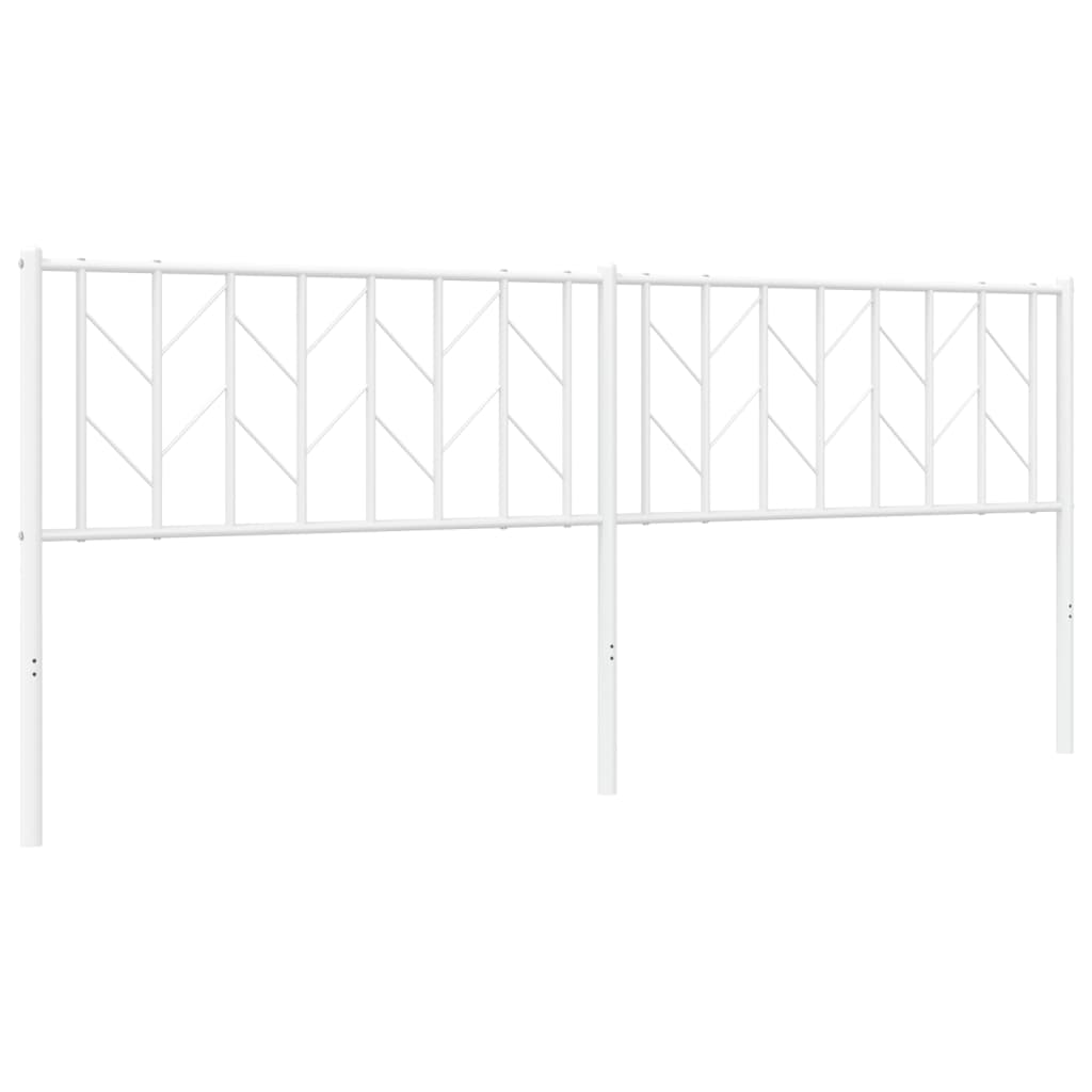 Tête de lit métal blanc 200 cm - XIOS